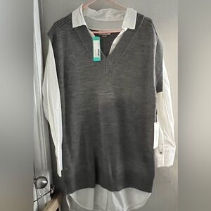 Calvin Klein mini sweater dress